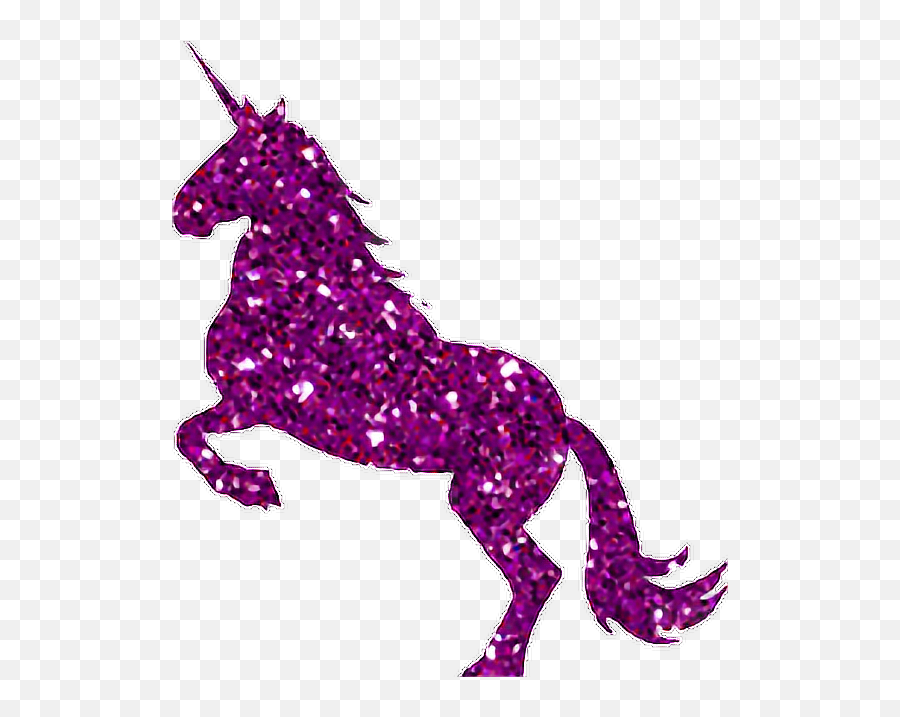 Horse Clipart Glitter - Glitter Unicorn Transparent Png Glitter Unicorn Clipart Png Emoji,Glitter Background Png