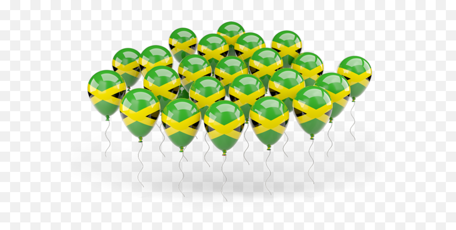 Balloons Emoji,Jamaican Flag Png