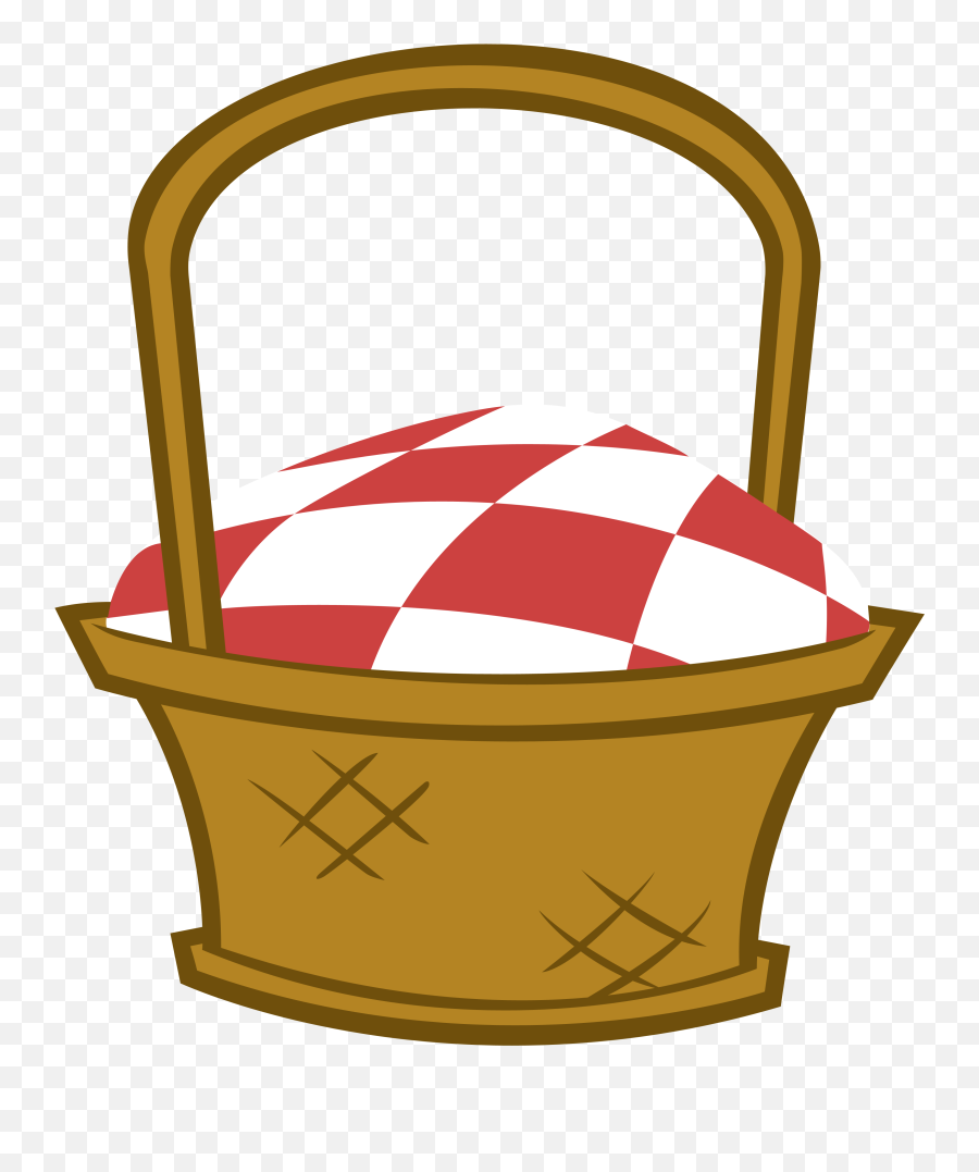 Cartoon Little Red Riding Hood Basket - Picnic Basket Clipart Emoji,Rug Clipart