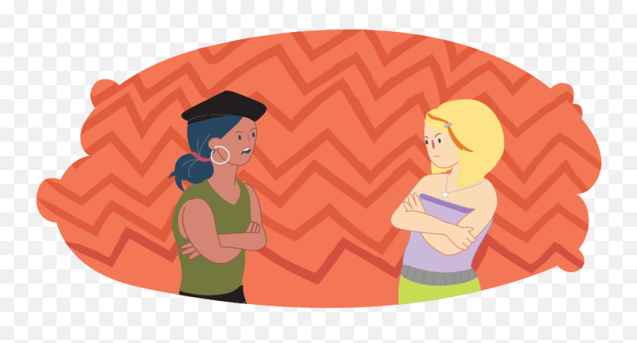 Being Friends Doesnu0027t Mean That Youu0027ll Never Fight - Cartoon Emoji,Talking With Friends Clipart