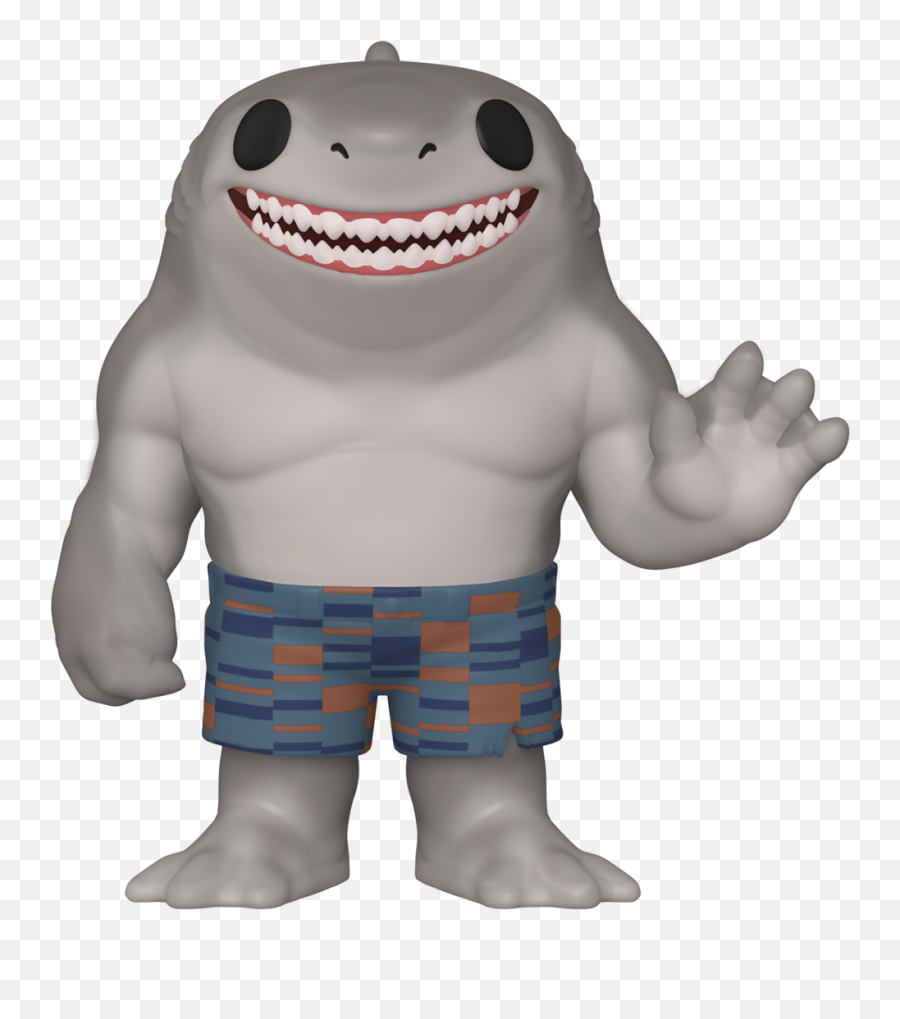 Funko Pop Movies The Suicide Squad - King Shark Emoji,Shark Tooth Clipart