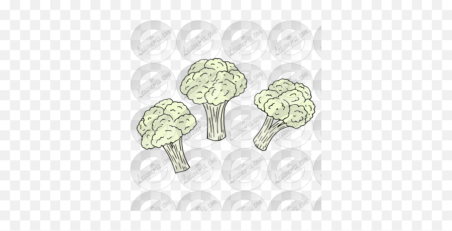 Cauliflower Picture For Classroom Therapy Use - Great Fresh Emoji,Broccoli Clipart