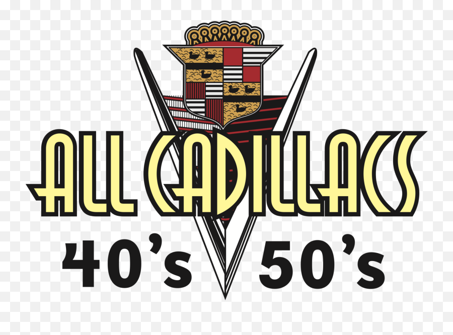 Logo - Allcadillacs40s50s All Cadillacs Of The 40s And 50s Language Emoji,Cadillac Logo