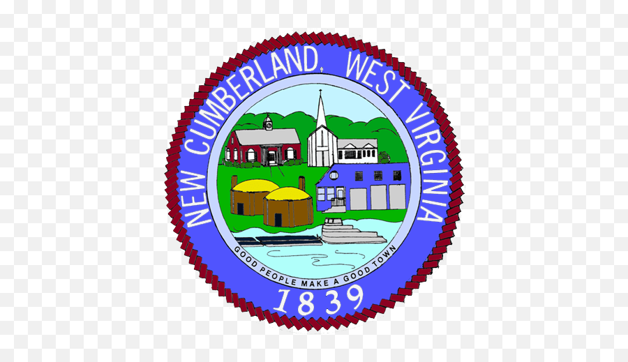 City Of New Cumberland - City Emoji,West Virginia Logo
