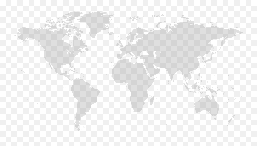 Download Globe - Grey World Map Hd Emoji,World Map Clipart