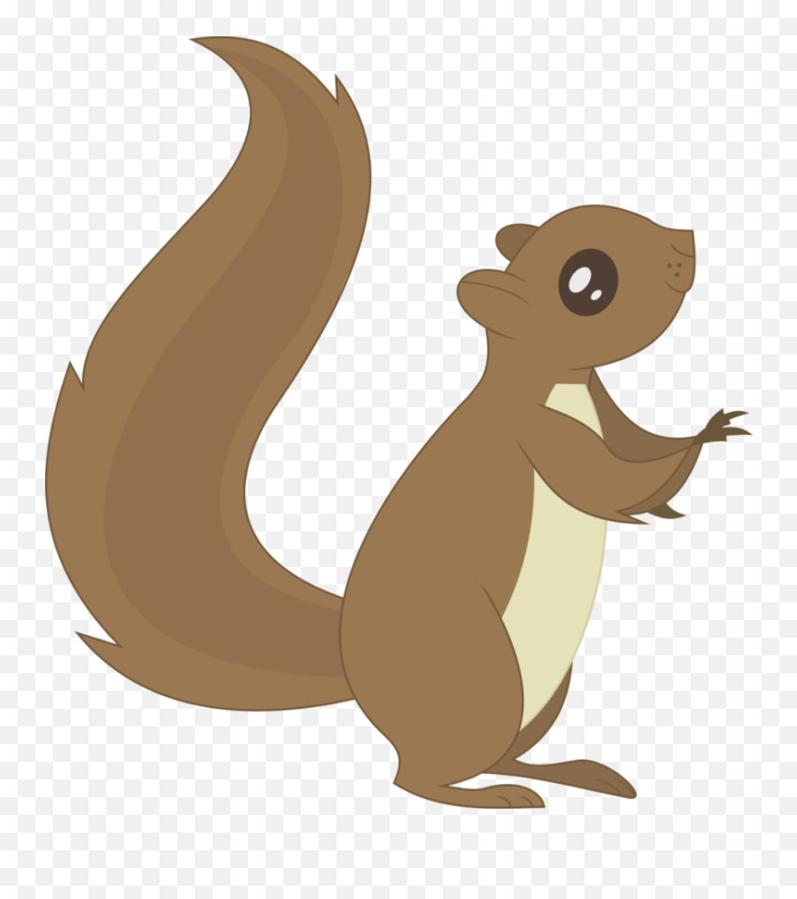 Download Squirrel Vector - Tree Squirrel Png Image With No Transparent Cartoon Squirrel Emoji,Squirrel Png