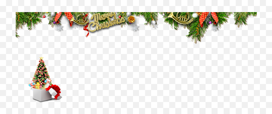 Christmas Tree Christmas Ornament Santa Claus - Christmas Latar Belakang Natal Png Emoji,Christmas Background Clipart