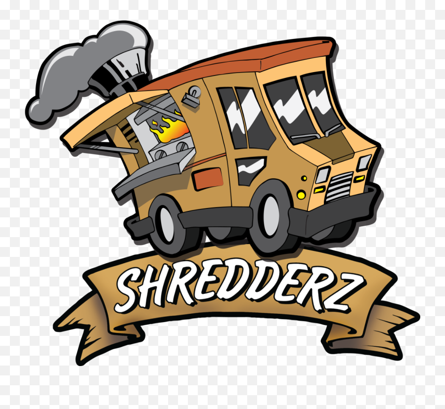 Food Truck Logo Png Png Image With No - Shredderz Food Truck Emoji,Food Truck Logo