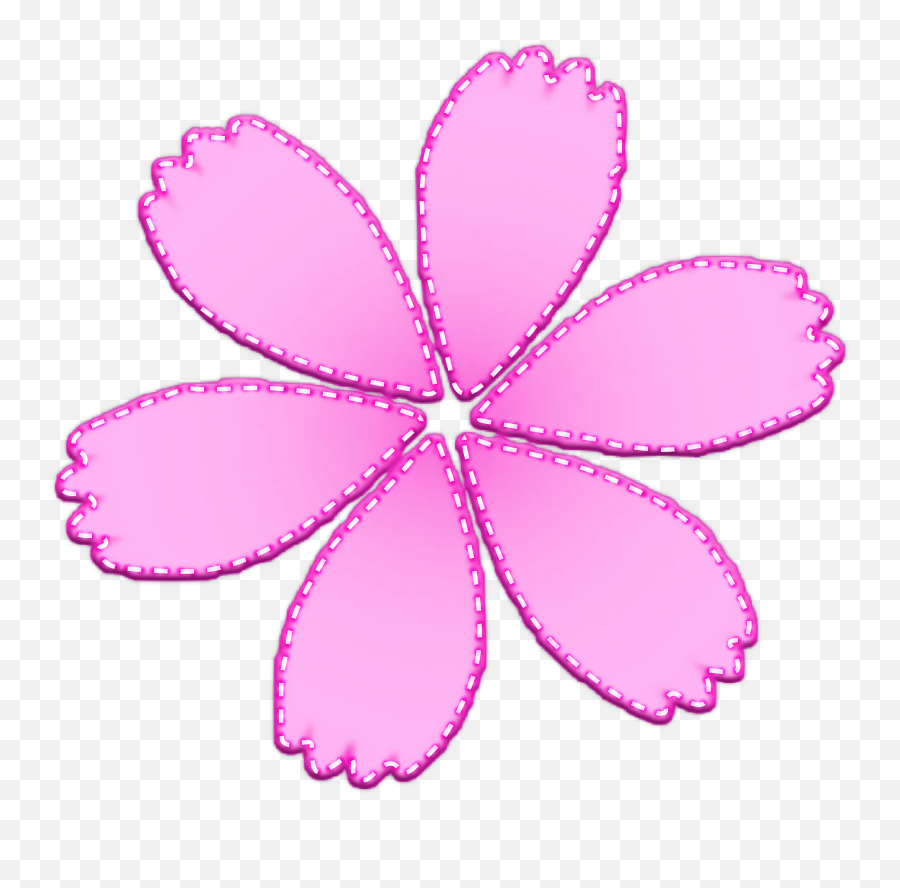 Pink Flower Clipart Free Download Transparent Png Creazilla Emoji,Pink Flower Clipart