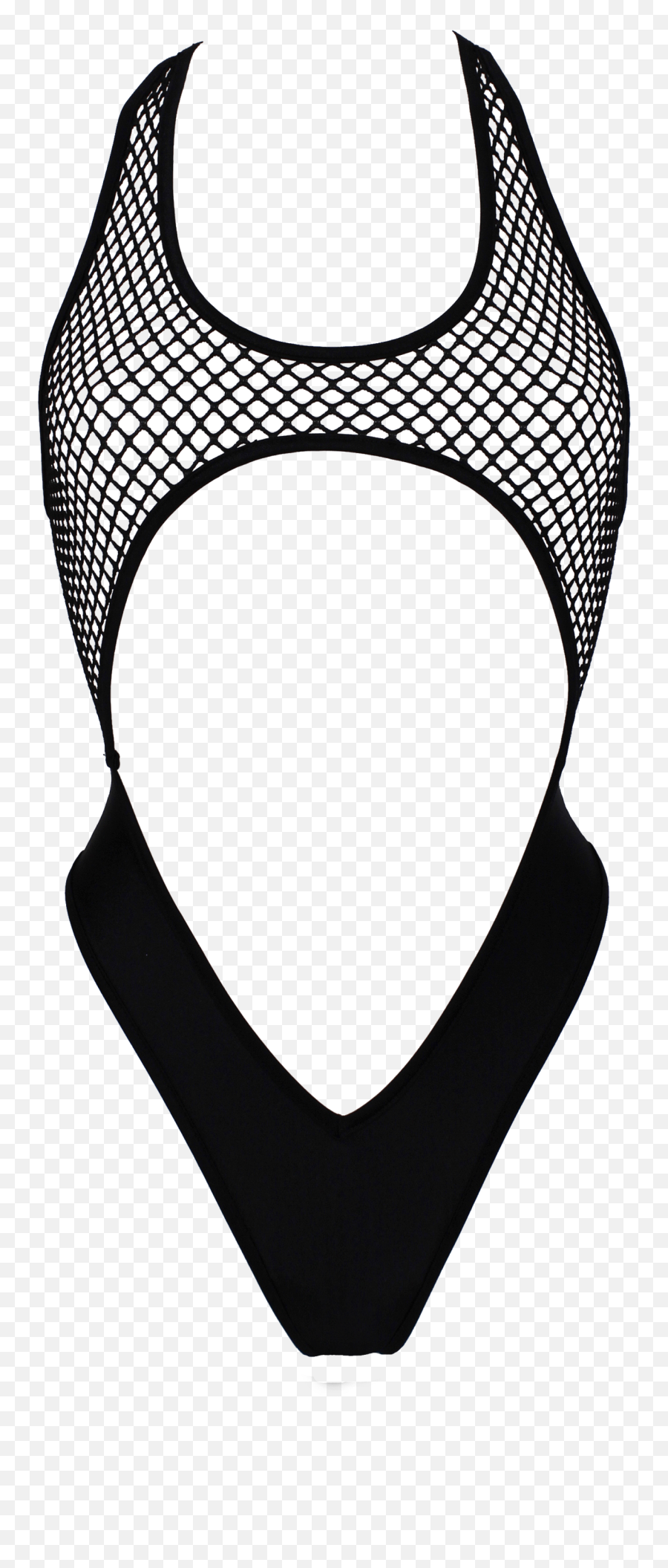 Black Fishnet - Transparent Fishnet Bodysuit Png Emoji,Fishnet Png