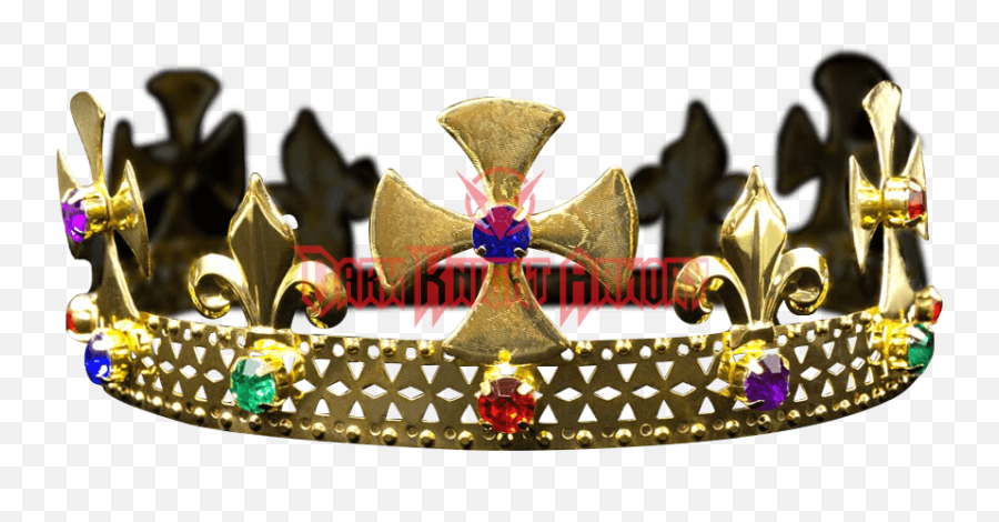 Multi - See Through Crown Emoji,Kings Crown Png