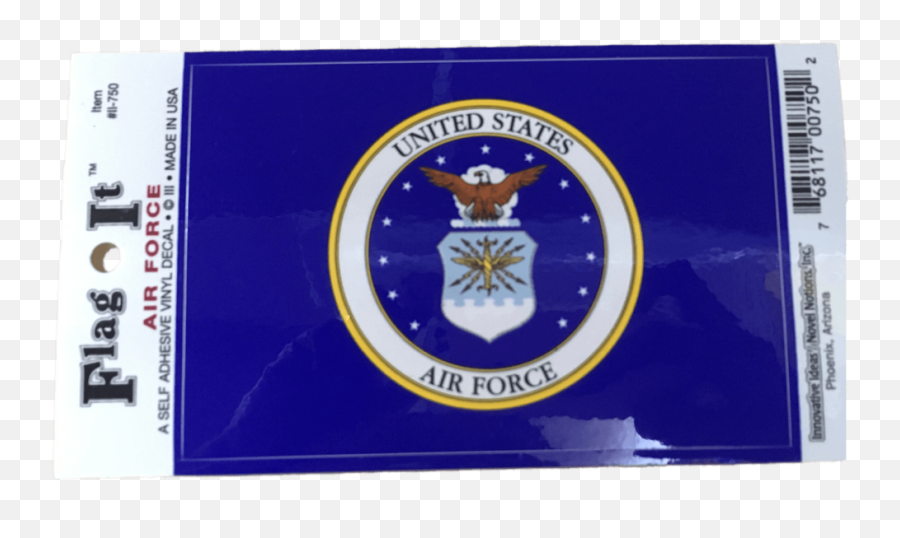 Us Air Force Sticker - Badge Emoji,Us Air Force Logo