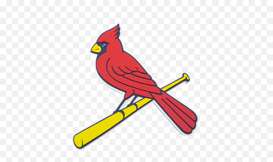 Download St Louis Cardinals Mlb 3d Foam Logo Wall Sign - Bird St Louis Cardinals Emoji,St Louis Cardinals Logo