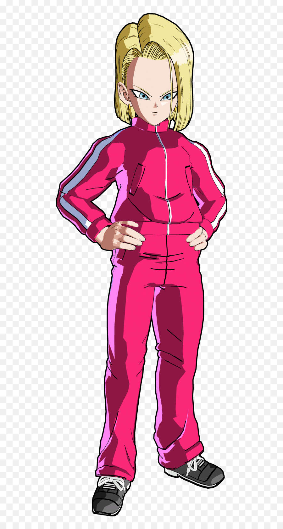 Download Hd Android 18 Transparent Png - Android 18 Costume Tournament Of Power Emoji,Android 18 Png