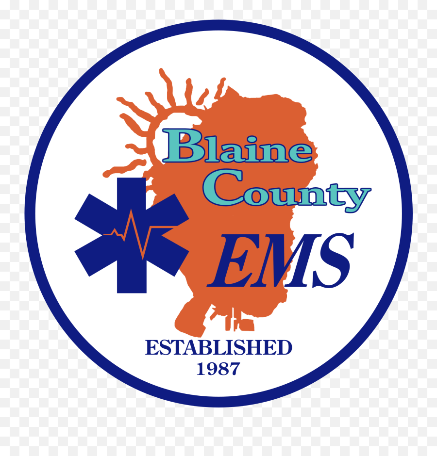 Blaine County Ems - Blaine County Ems Department Logo Emoji,Ems Logo