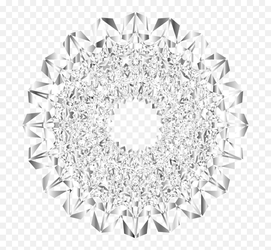 Ceiling Fixturecircleblack White M Png Clipart - Royalty Solid Emoji,Mandala Clipart Black And White