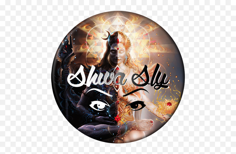 Abstract Artists - Blacklight Art By Shiva Sly Designs Emoji,Siva Logo