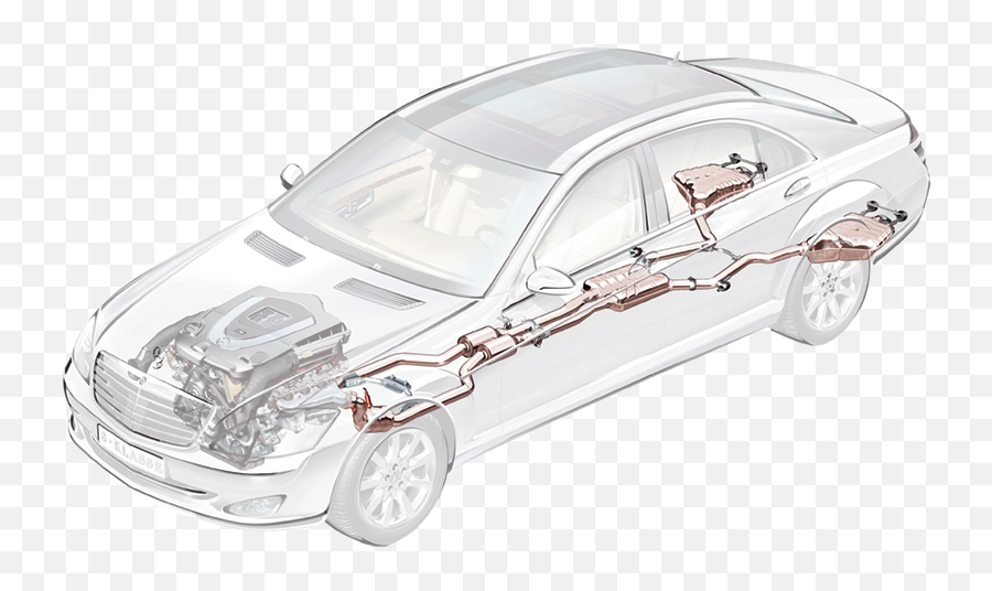 Mercedes - Benz Exhaust System Work Automotive Tech Info Emoji,Exhaust Png