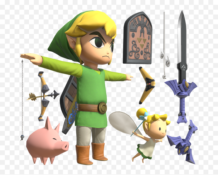 Nintendo Switch - Super Smash Bros Ultimate Toon Link Super Smash Bros Ultimate Toon Link Emoji,Link Png