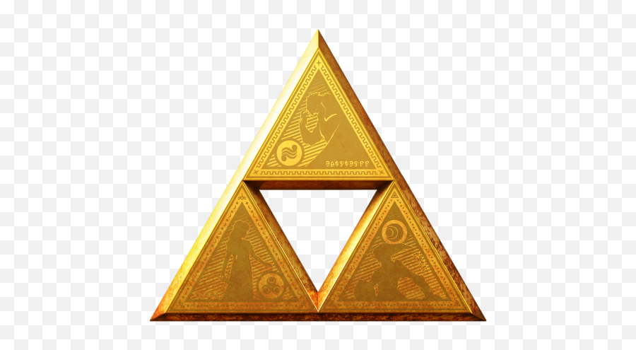 Triforce - Zelda Wiki Emoji,Legend Of Zelda Logo