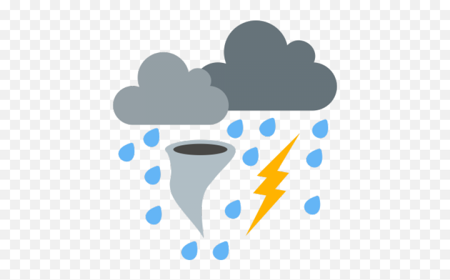 Storm Clipart Free Clip Art Stock - Bad Weather Icon Png Emoji,Storm Clipart