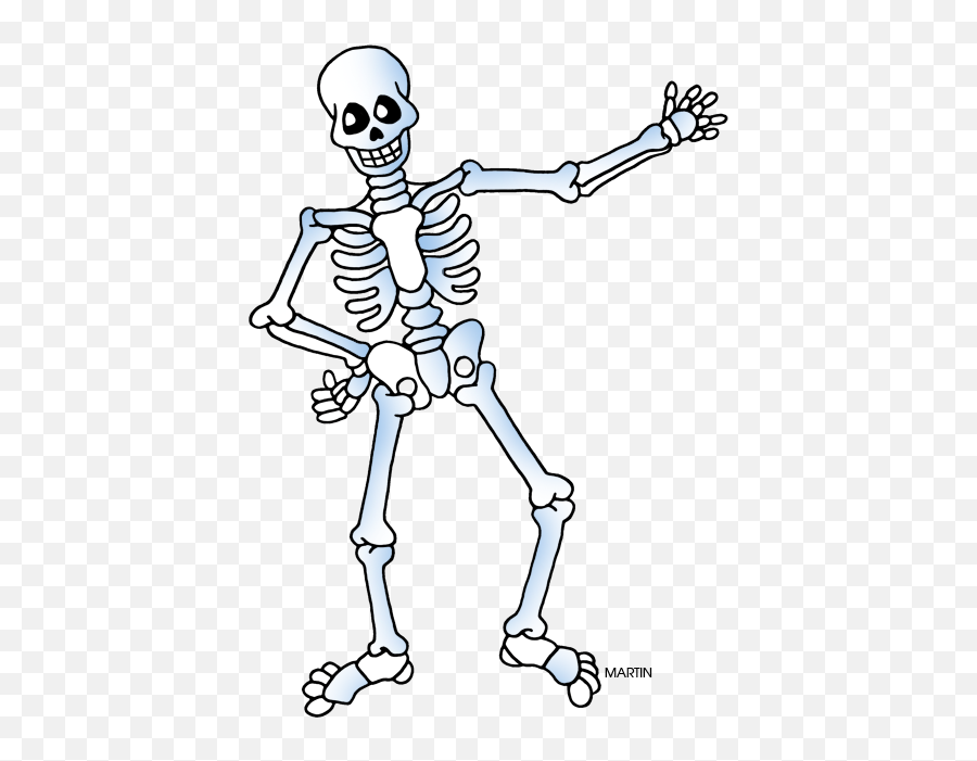 Clipart Human Bones - Skeleton Clipart Emoji,Human Clipart