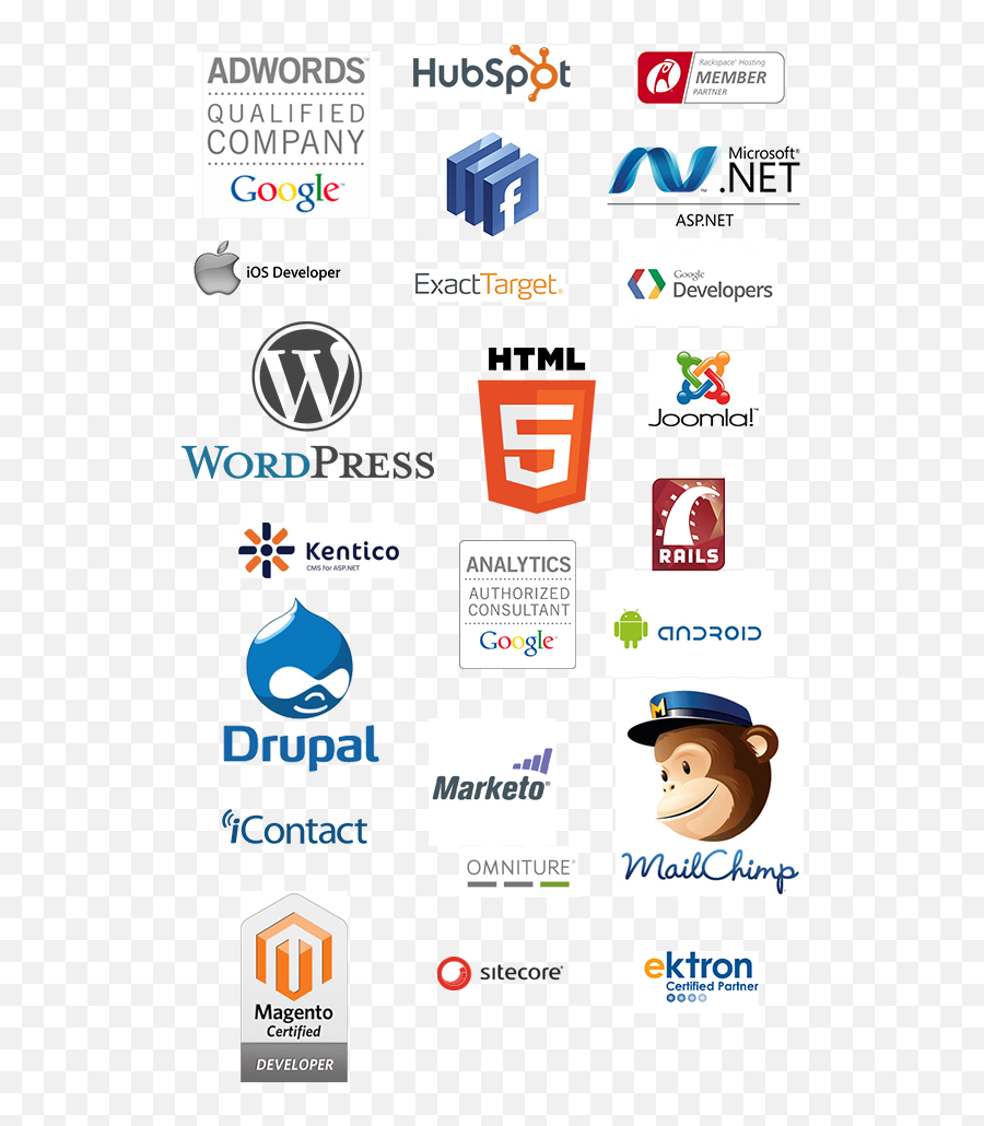 Technology Inflexion Interactive Web Design Company Of New - Web Technology Logos Emoji,Tech Logos