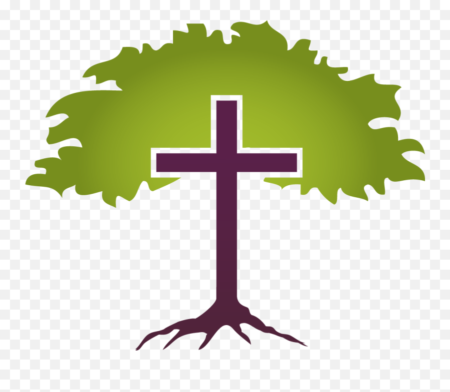 Trinity Bible Church - Clip Art Tree Cross Emoji,Church Clipart