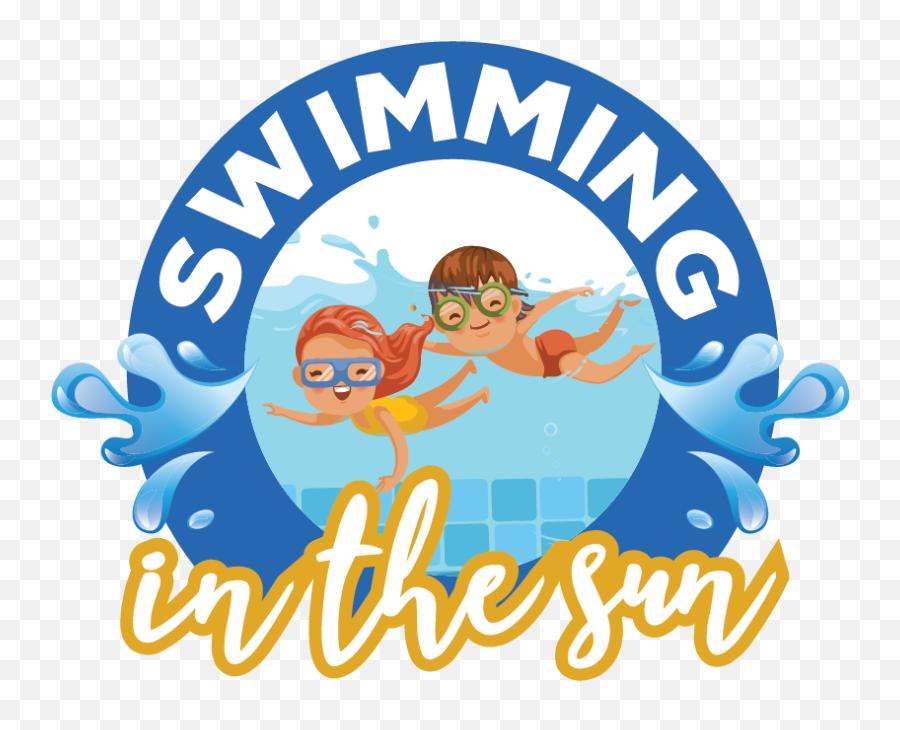 Swimming In The Sun Emoji,Swimming Logo