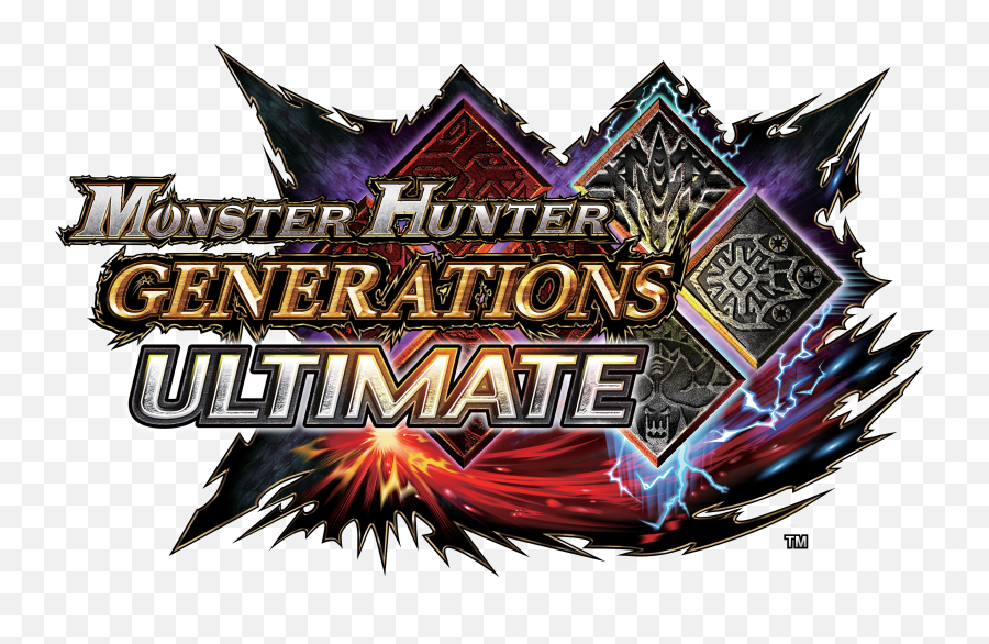 Monster Hunter Generations Ultimate Emoji,Monster Hunter World Logo