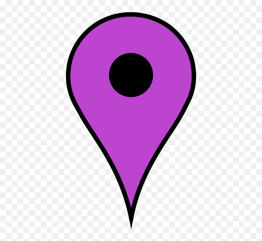 Purple Pink Flower Png Svg Clip Art For Web - Download Clip Google Map Pin Purple Emoji,Pink Flower Clipart