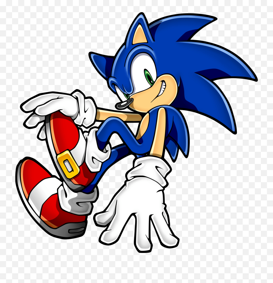 Image Sonic Art Assets Dvd Sonic The - Sonic The Hedgehog Art Emoji,Sonic The Hedgehog Png
