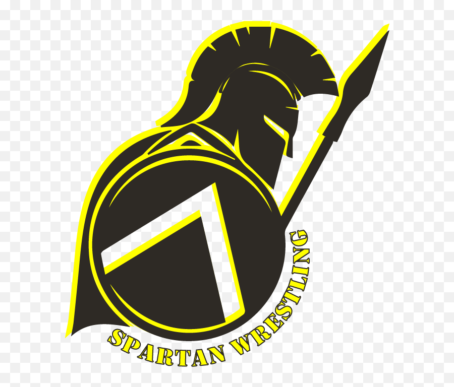 Download Spartan Logo - Spartan Shield And Spear Full Size Spartan Logo Transparent Png Emoji,Spartan Logo