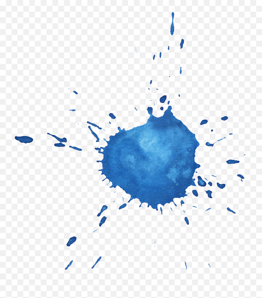 8 Blue Watercolor Drop Splash Png Transparent Onlygfxcom - Handmade Funny Dad Birthday Cards Emoji,Drop Png