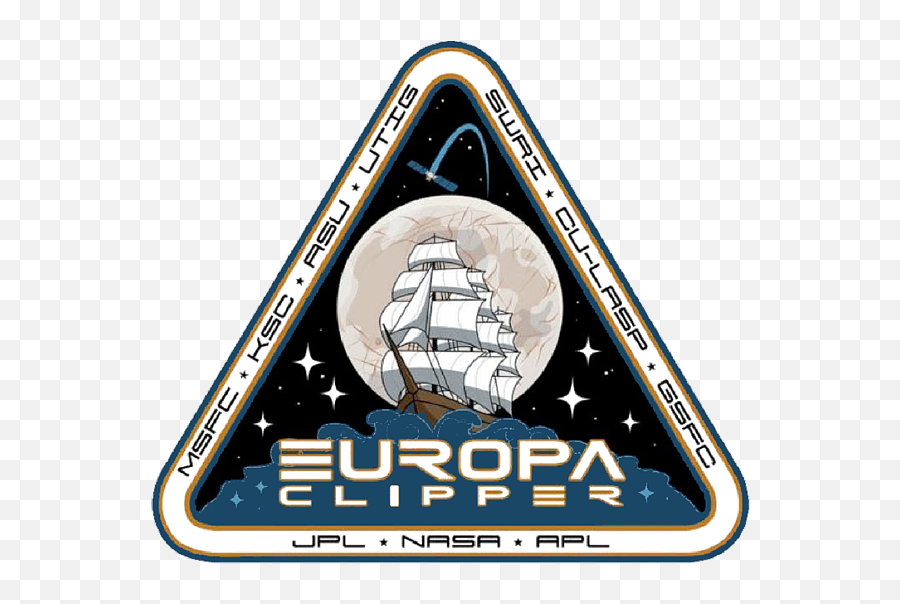 Europa Clipper Yoga Mat - Nasa Europa Clipper Logo Emoji,J P L Logo