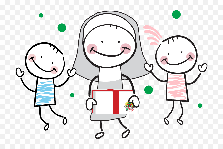 Box Of Joy - Gift Boxes For Poor Children Cross Catholic Emoji,Children's Christmas Program Clipart