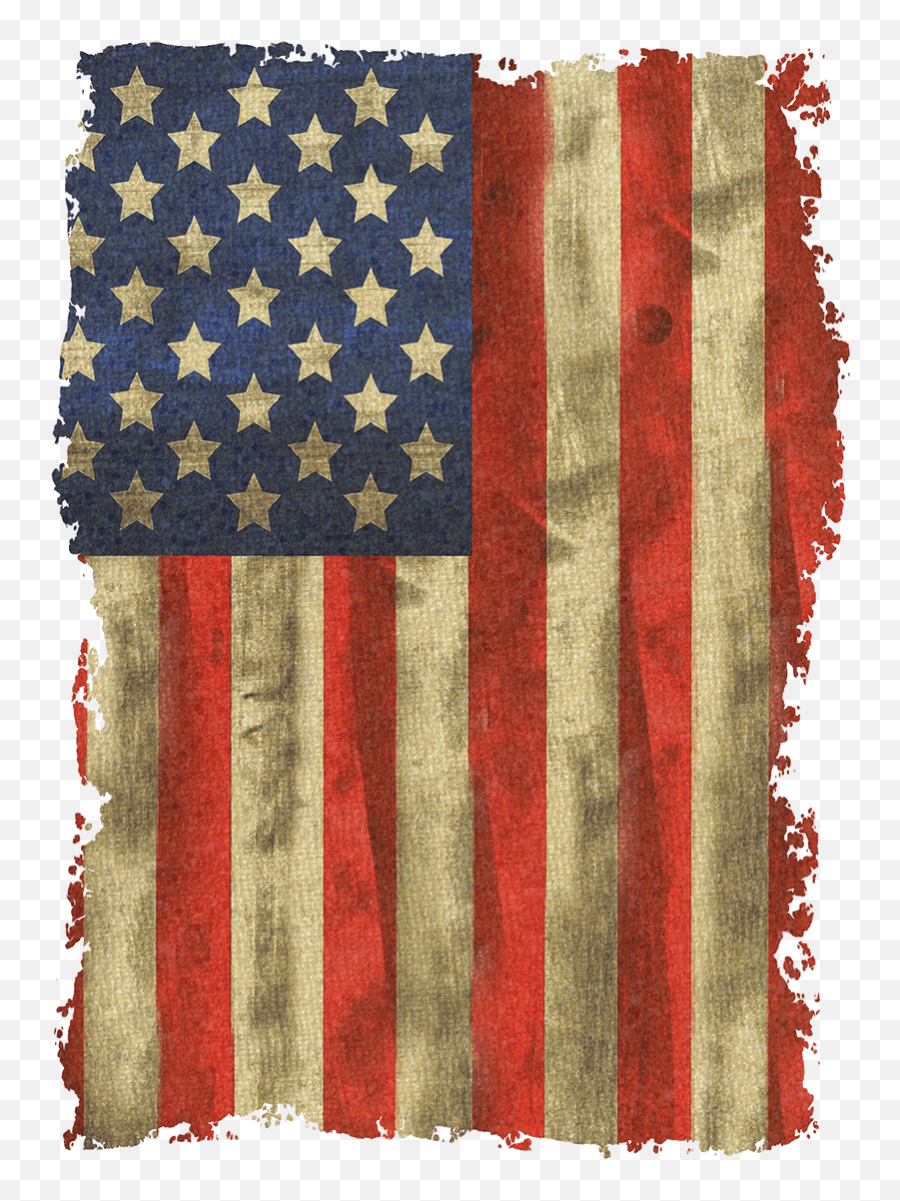 Vintage American Flag Sublimation Clipart Png Elements On Emoji,Flag Transparent Background