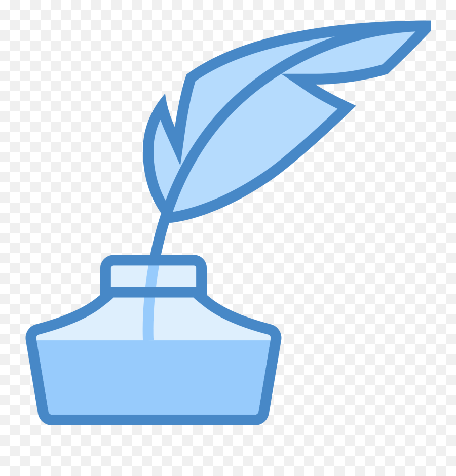 Quill With Ink Icon - Ink Clipart Full Size Clipart Emoji,Quill Clipart