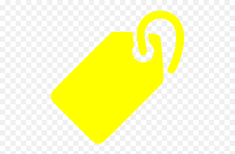 Yellow Tag Icon - Free Yellow Price Tag Icons Emoji,Tag Icon Png