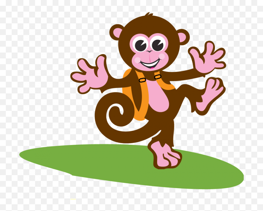 Kd Monkey Backpack - Kids Dentistree Clipart Full Size Emoji,Sad Monkey Clipart