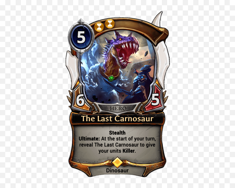 The Last Carnosaur Eternal Cards Eternal Warcry Emoji,Equus Car Logo
