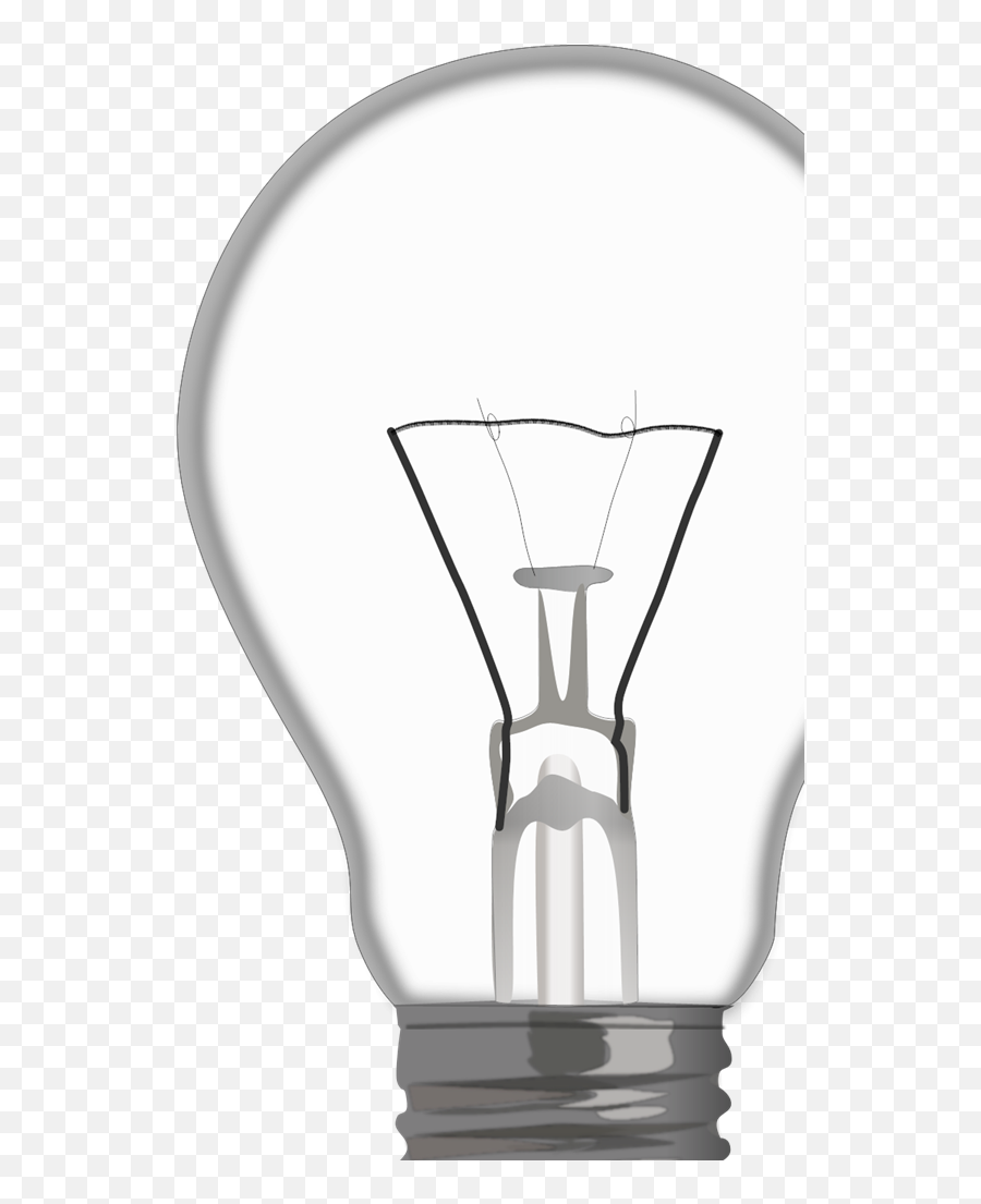 Light Bulb Svg Vector Light Bulb Clip Art - Svg Clipart Incandescent Light Bulb Emoji,Light Bulb Clipart