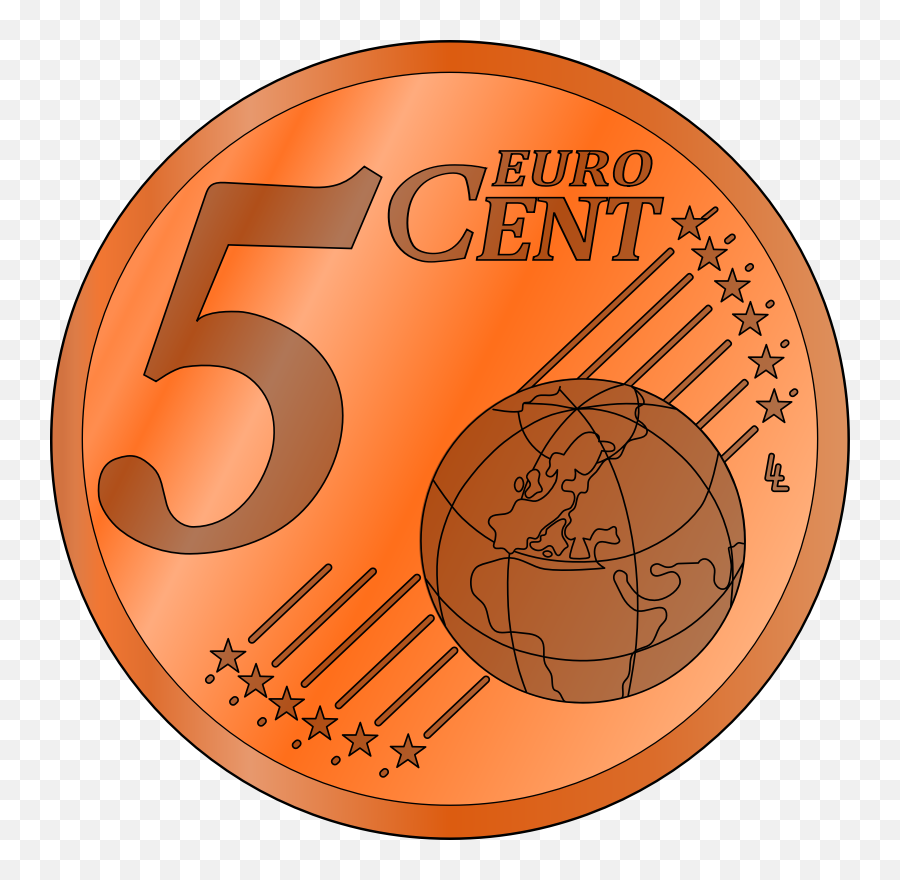 Balllabelorange Png Clipart - Royalty Free Svg Png 5 Euro Cent Png Emoji,Label Clipart