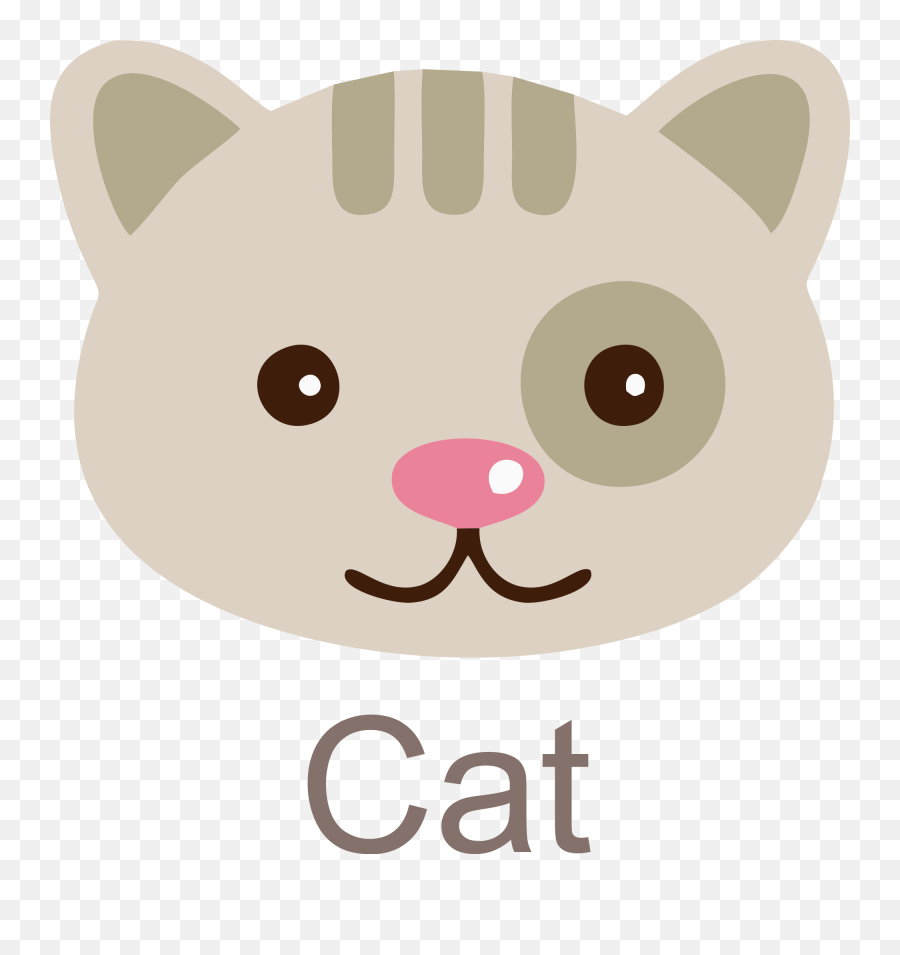 Cat Face Clipart Icon Free Daily Cliparts - Animals Face Clipart Png Emoji,Cat Face Png