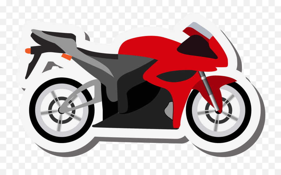 Car Wheel Clipart Motorcycle Wheel - Moto Vermelha Png Moto Png Vermelha Emoji,Motorcycle Clipart