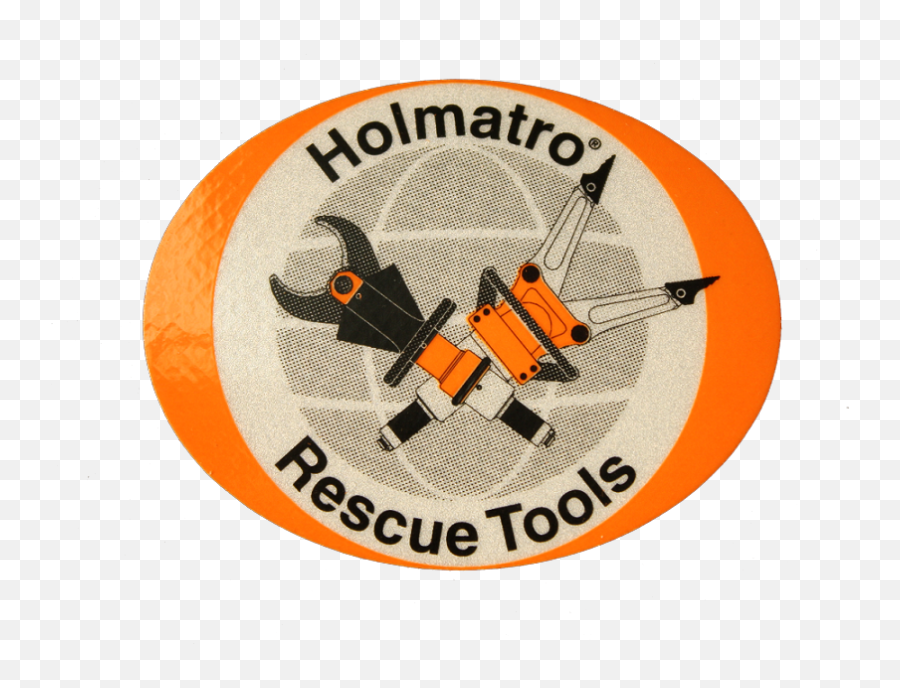 Oval Sticker - Holmatro Rescue Tools Logo Emoji,Tool Logo