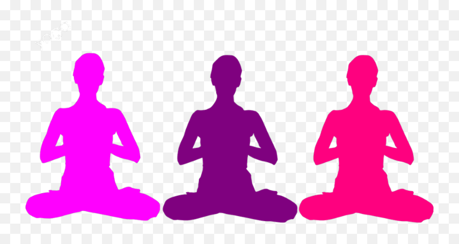 Doing Yoga Clipart Transparent Images - Meditation Transparent Emoji,Yoga Clipart