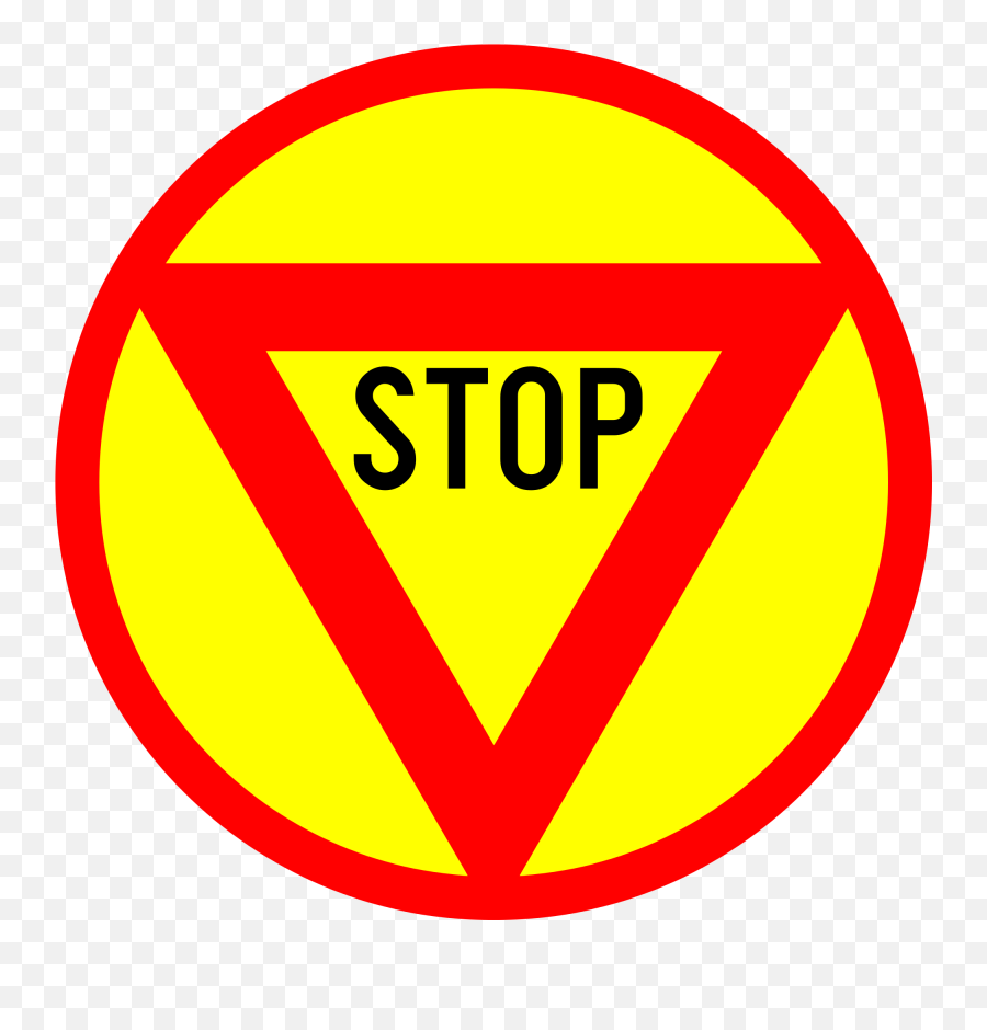 Clipart Of Stop Sign - Stop Sign Emoji,Stop Sign Clipart