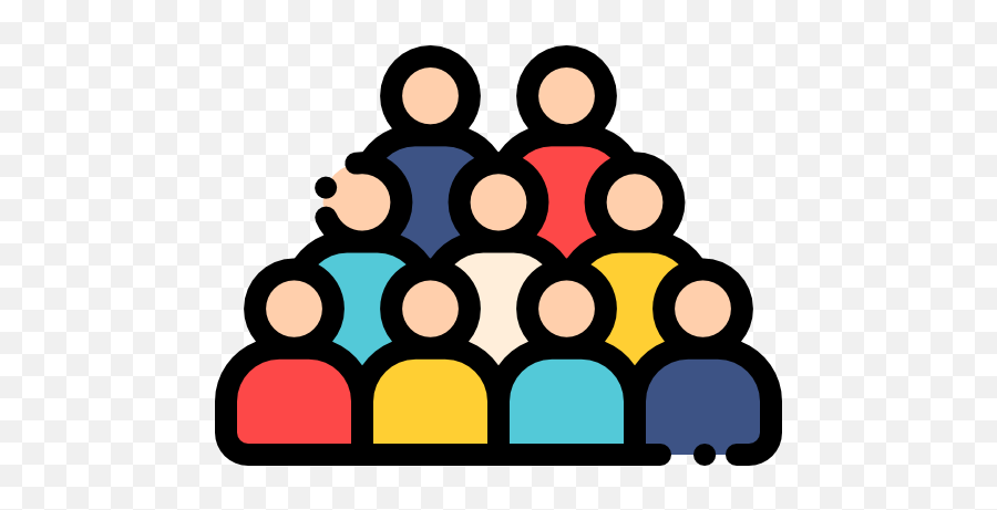 Audience - Crowd Icon Emoji,Audience Png