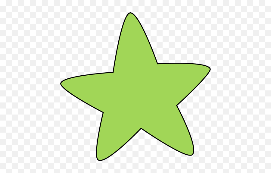 The - Green Stars Clipart 500x493 Png Clipart Download Clipart Star Green Emoji,Stars Clipart Png